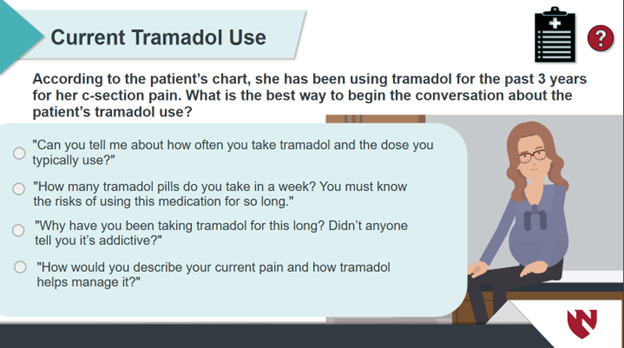 E-module screenshot