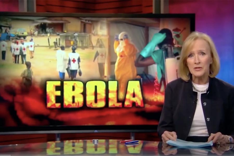 News report on Ebola