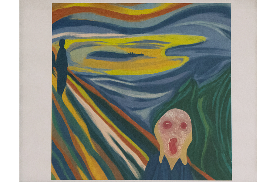 "The Scream, January 2023" Lina Adwer