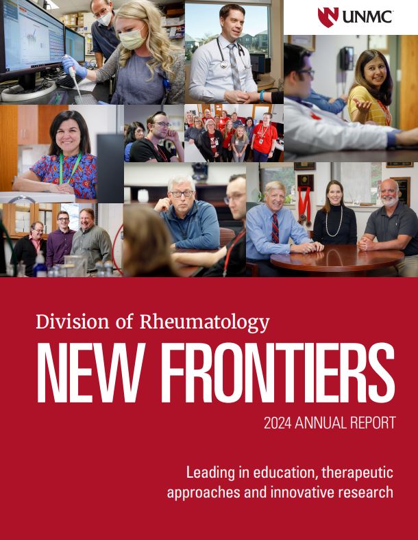 The UNMC Division of Rheumatology's 2024 Annual Report