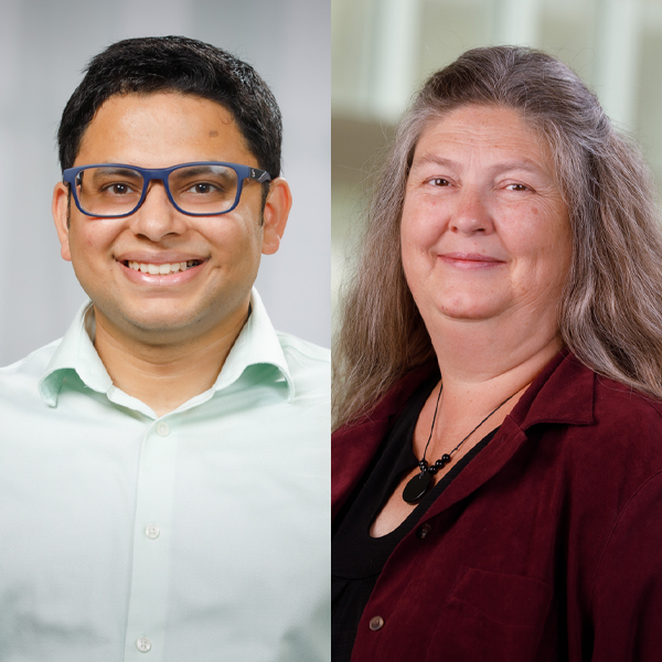 Nishank Varshney, PhD and Lisa Alvarez, BS