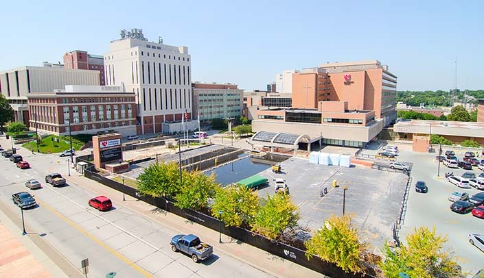 Renovation continues on Orange Parking (Lot 1) outside of Clarkson Tower. The project is scheduled for completion by Oct. 31.