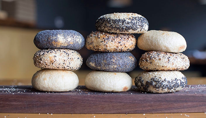 Bagels from Ansel's Bagels & Pastrami