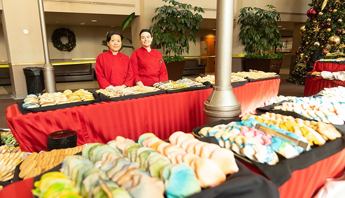The 2019 Chancellor's Holiday Tea was held on Dec. 12.