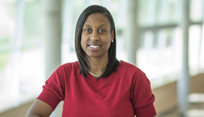 Keyonna King, PhD, assistant professor in the UNMC College of Public Health Center for Reducing Health Disparities