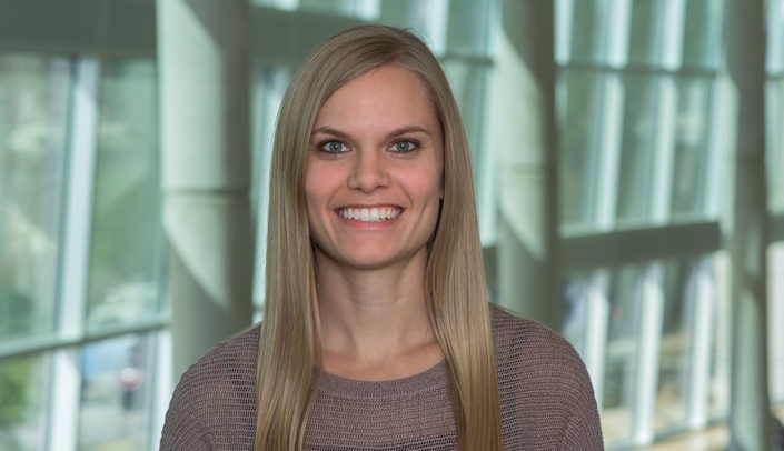 Jenna Wuebker, a nutrition therapist in Nebraska Medicine neurological sciences