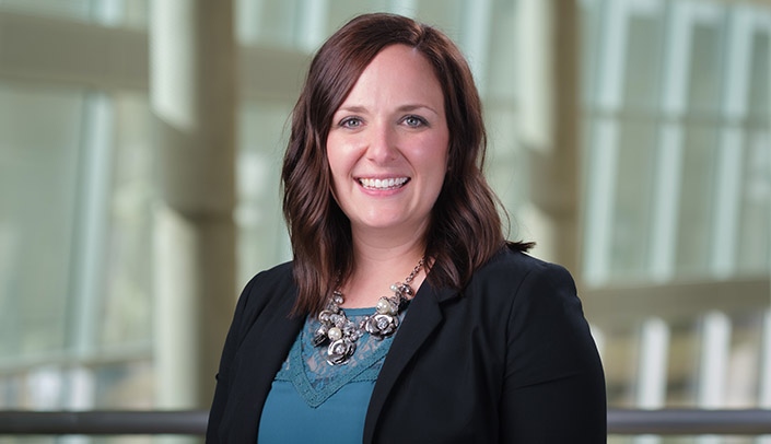 Breanna Hetland, PhD, was among the nursing faculty awarded new grants since July 1, 2021.