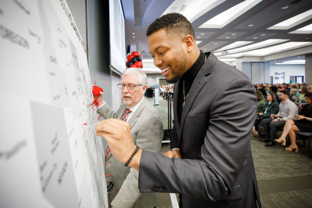 UNMC medical students learn residency assignments on Match Day