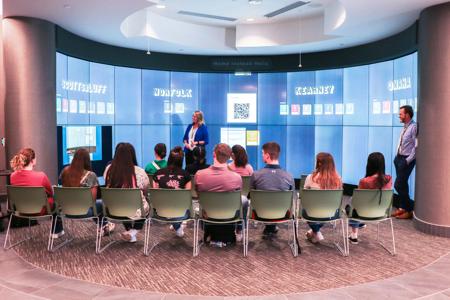 Pathway students tap into UNMC's simulation education Newsroom