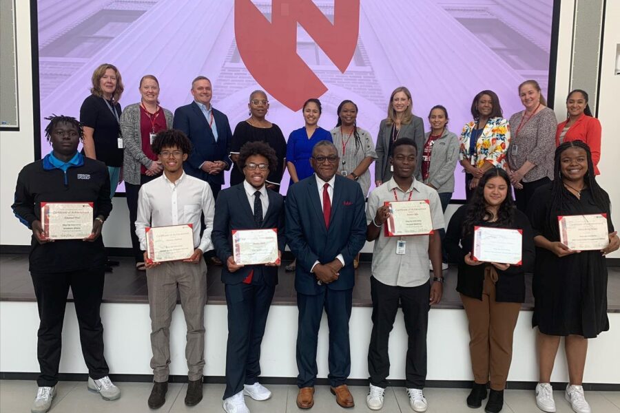 UNMC’s Step-Up Omaha interns graduated from their summer job experience with praise from UNMC leaders and mentors on Aug 4&period;