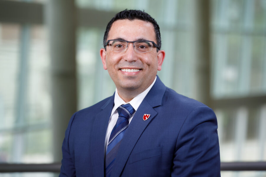 Joseph Khoury&comma; MD&comma; chair of the UNMC Department of Pathology&comma; Microbiology and Immunology