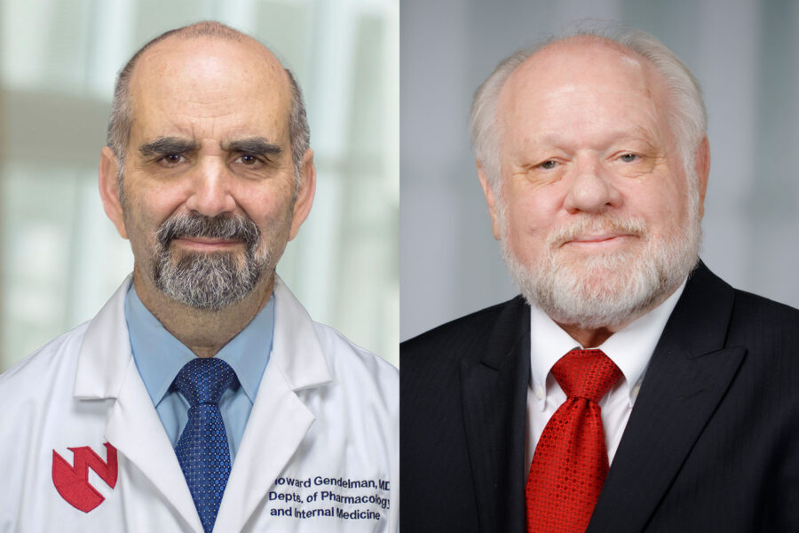 Howard Gendelman&comma; MD&comma; and Lee Mosley&comma; PhD