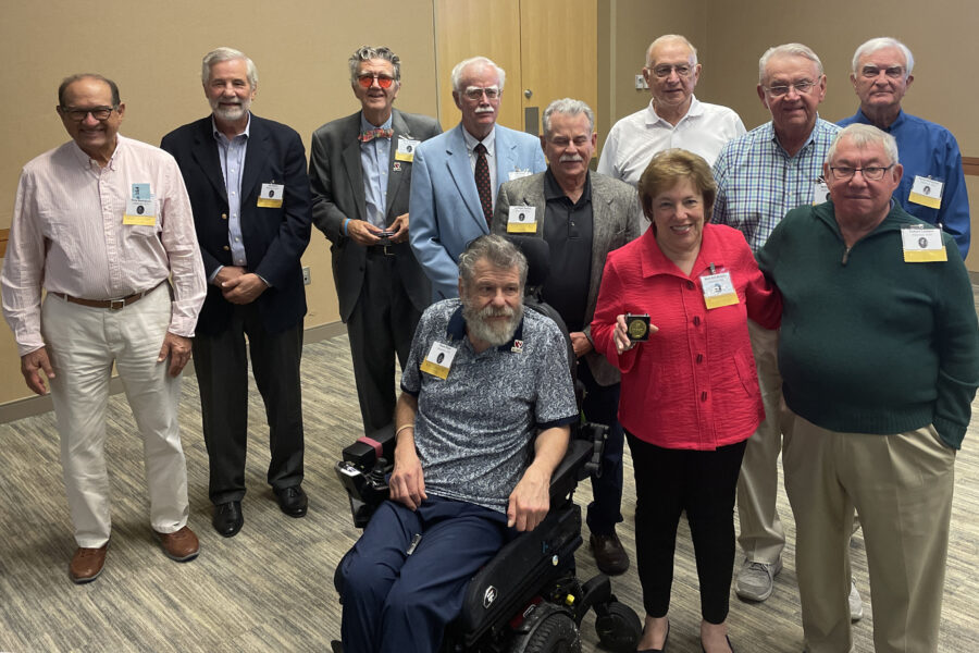 Members of the medical school&apos;s Class of 1974 were recognized for their 50th anniversary&period;