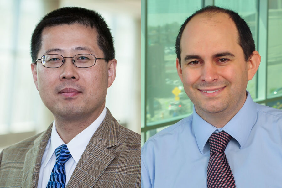 Dong Wang&comma; PhD&comma; and Martin Conda-Sheridan&comma; PhD