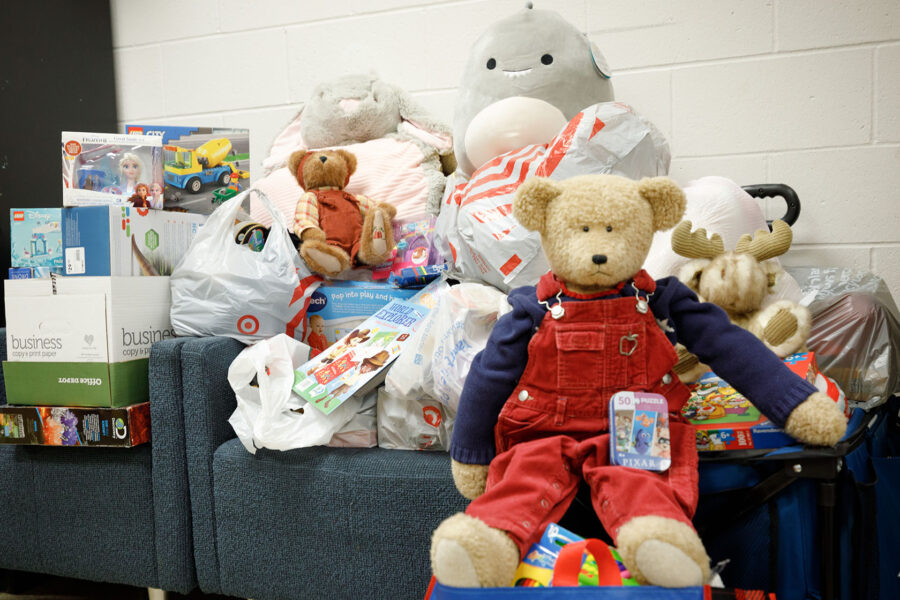 Toys received at the last toy donation drive