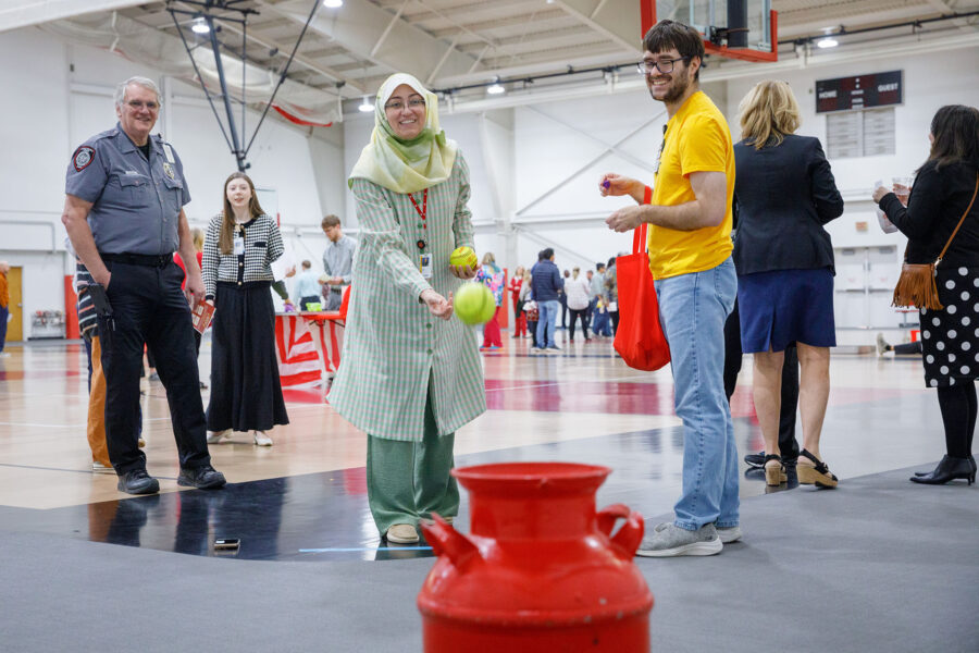 A quarterly employee appreciation pop-up was held Thursday&comma; October 24&comma; 2024&comma; at the Center for Healthy Living&period; There were food trucks&comma; carnival games&comma; line dancing&comma; and prizes available&period;