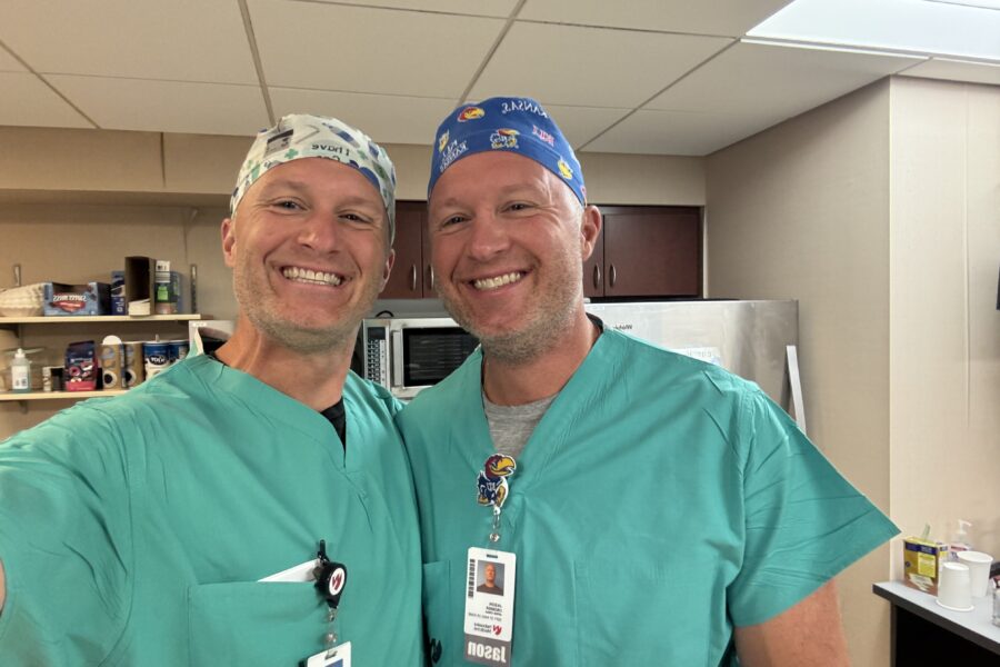 Seeing double: CRNAs Jason and Nathan Cromer