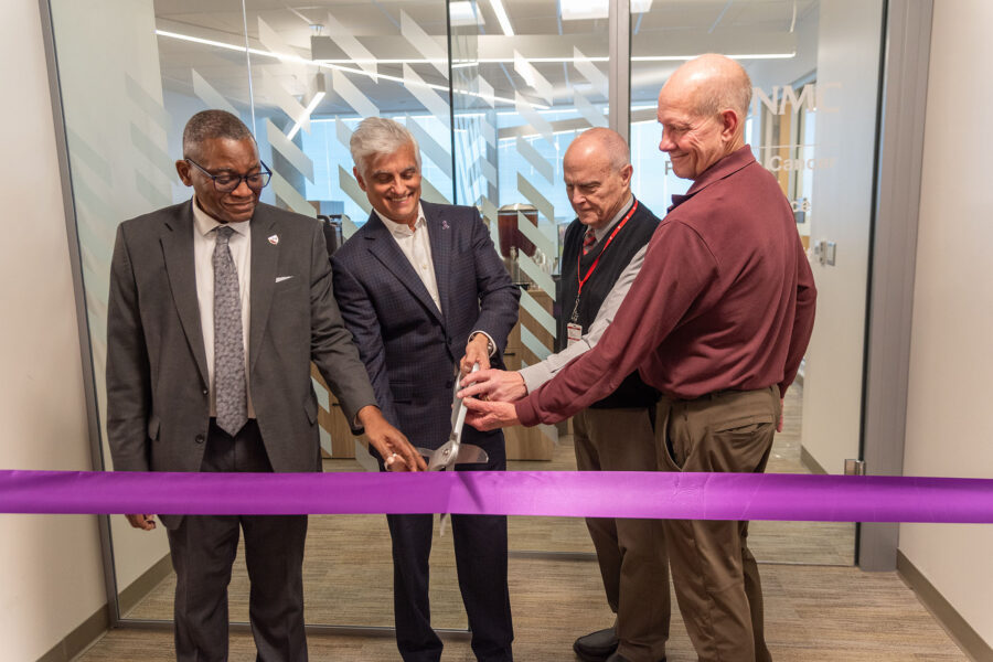 Ribbon cut on pancreatic cancer clinical research unit space