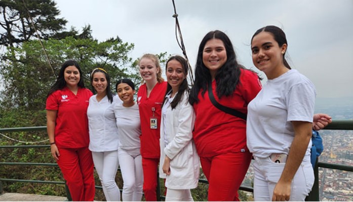 Nursing students have opportunities to study abroad at participating universities.