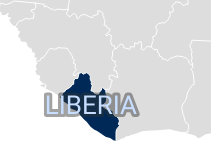 Map image of Liberia