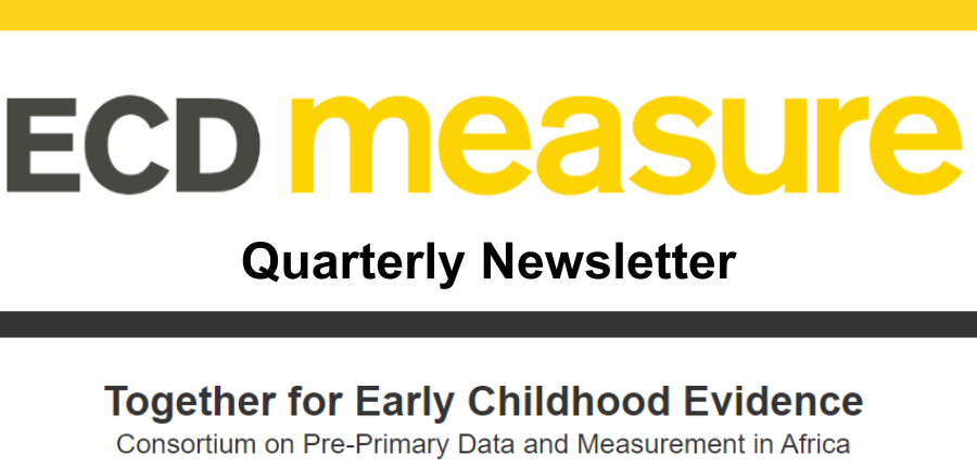 ECD measure Quarterly Newsletter